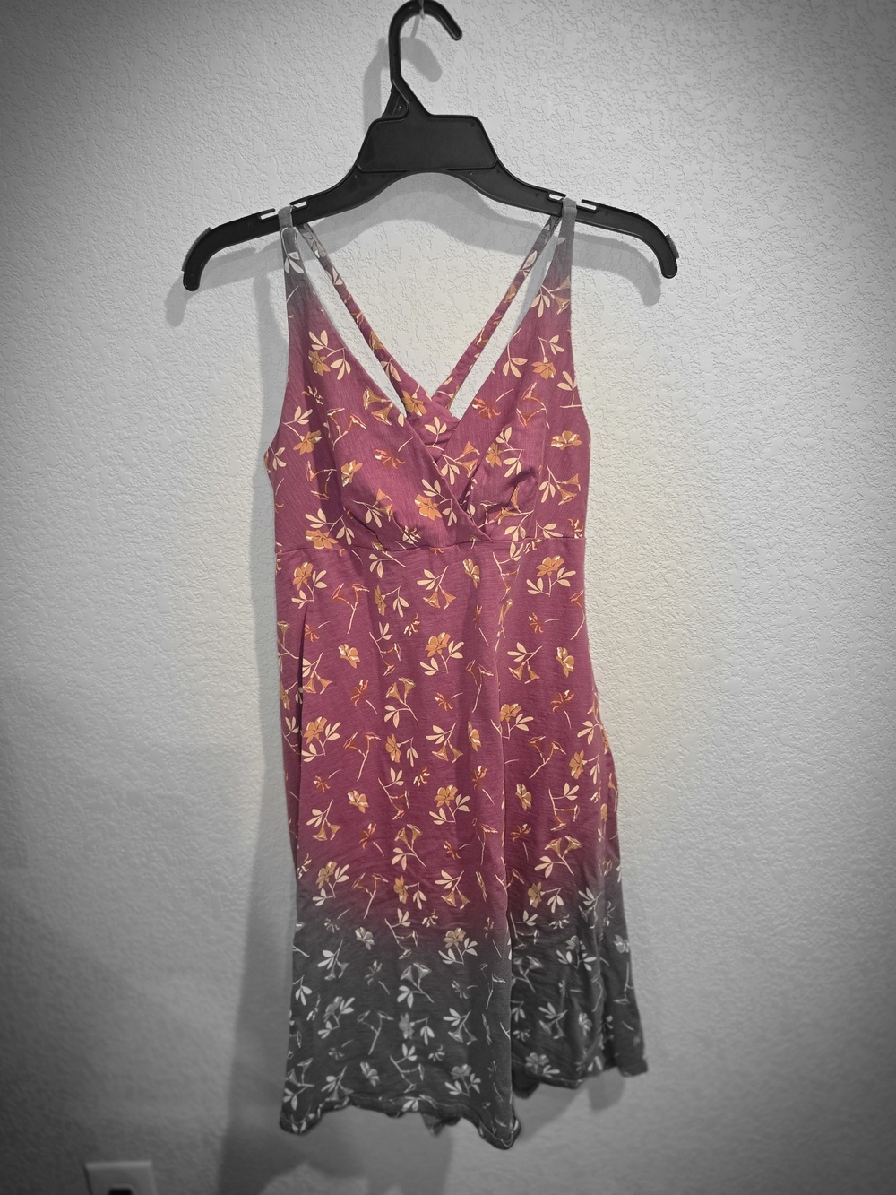 Patagonia Floral Ombre Crossback Sundress Medium